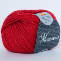 SEAM MONTSERRAT 80 (ярко-красный); Состав: 55% мериносовая шерсть 45% акрил; 50г/63м